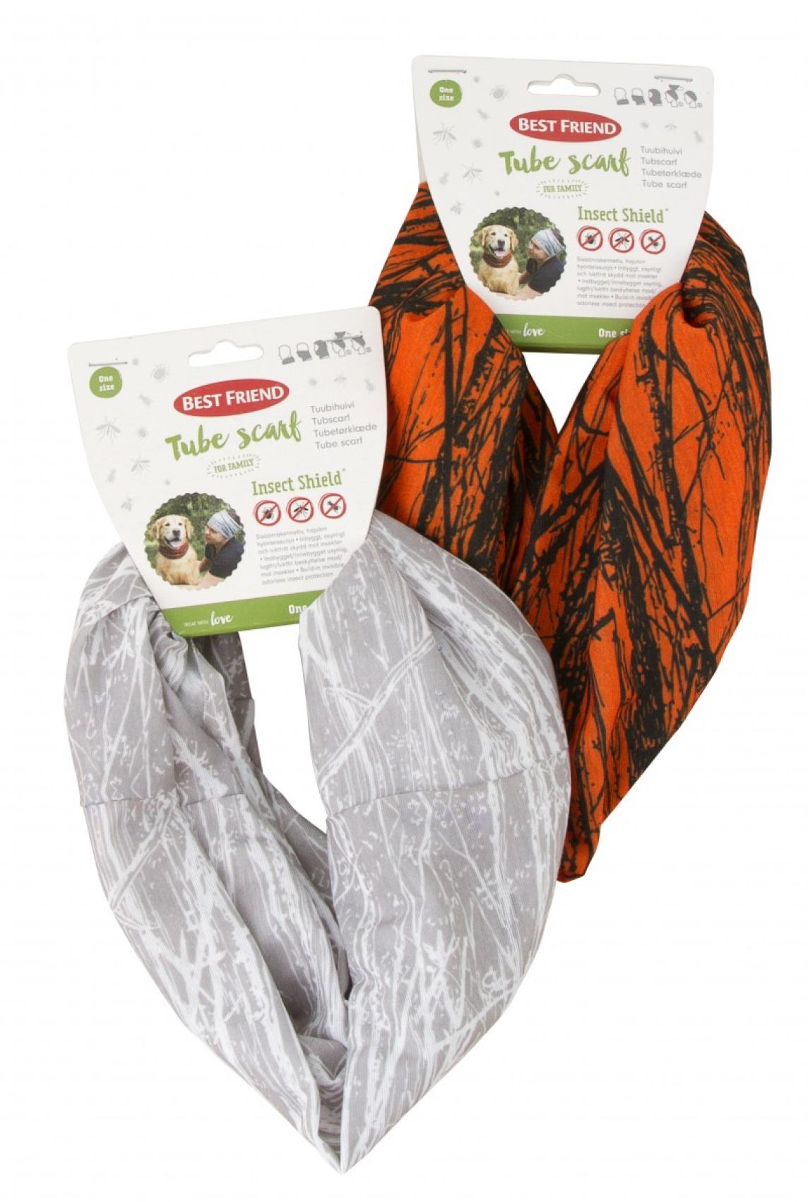 Best Friend Insect Shield Tuubihuivi 24cm  x48 cm