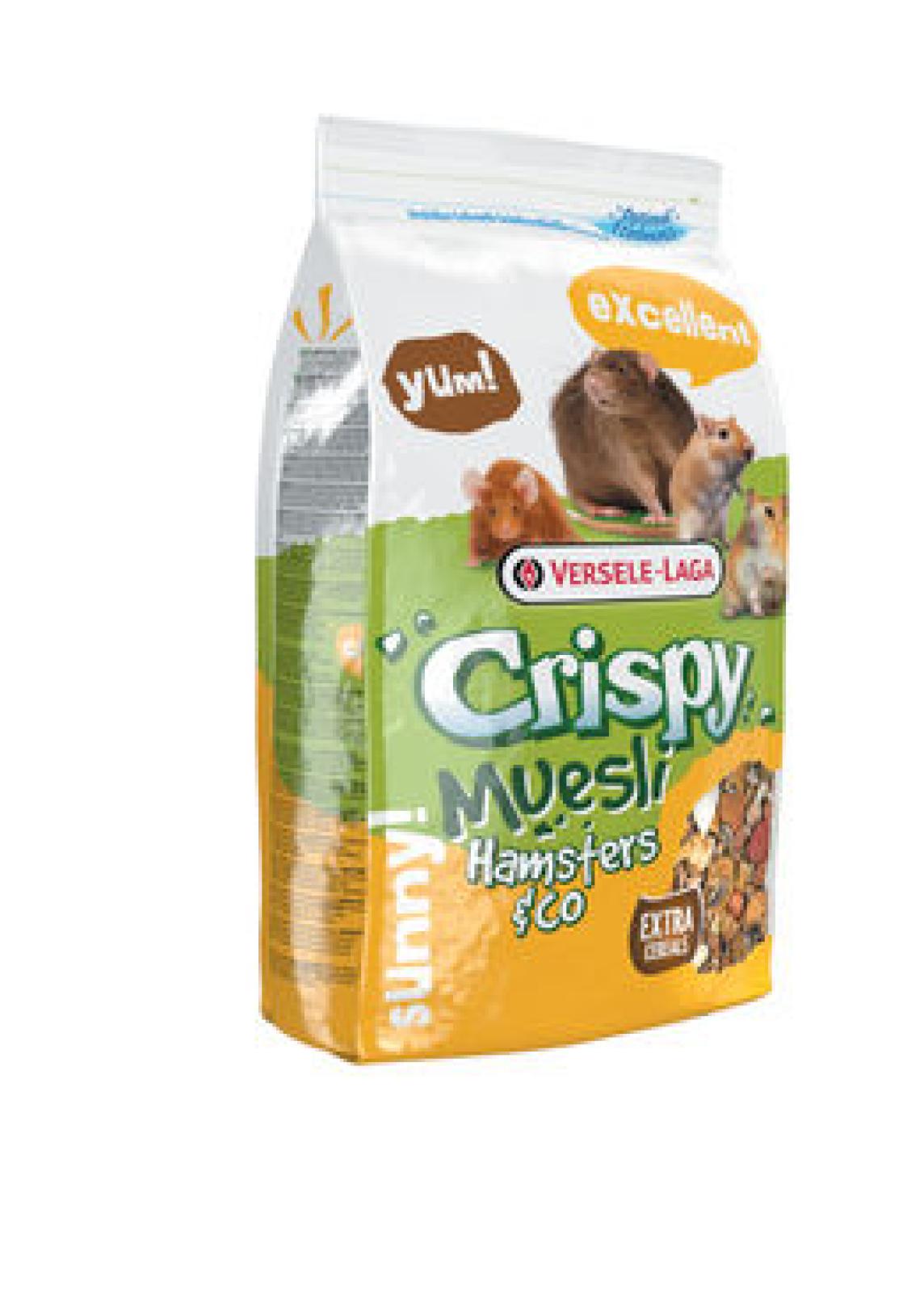 Versele-Laga Crispy Muesli Hamsters & Co, Täysravinto