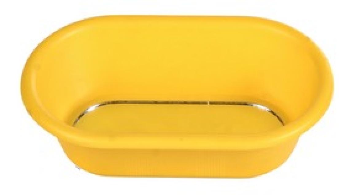 Kylpyamme linnulle peilillä 14x8 cm