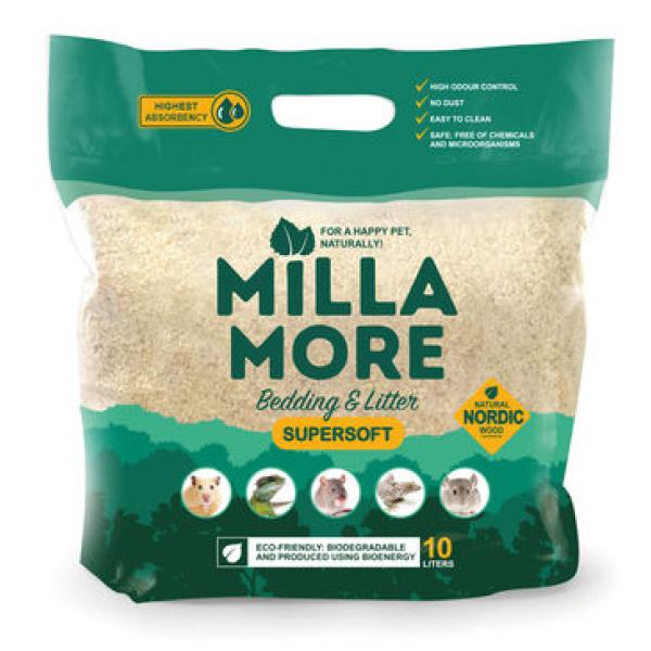 Millamore Supersoft-kuivike 10l