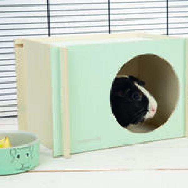 Jyrsijän puinenmökki Minttu m-koko