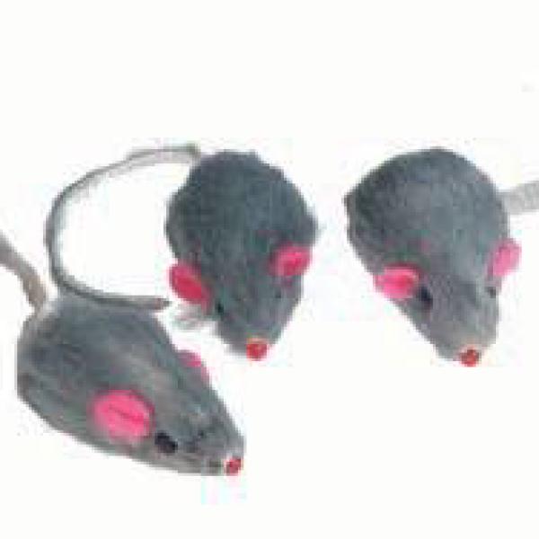 Kissanlelu peltohiiri 5cm harmaa