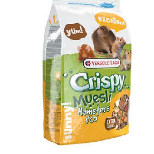 Versele-Laga Crispy Muesli Hamsters & Co, Täysravinto